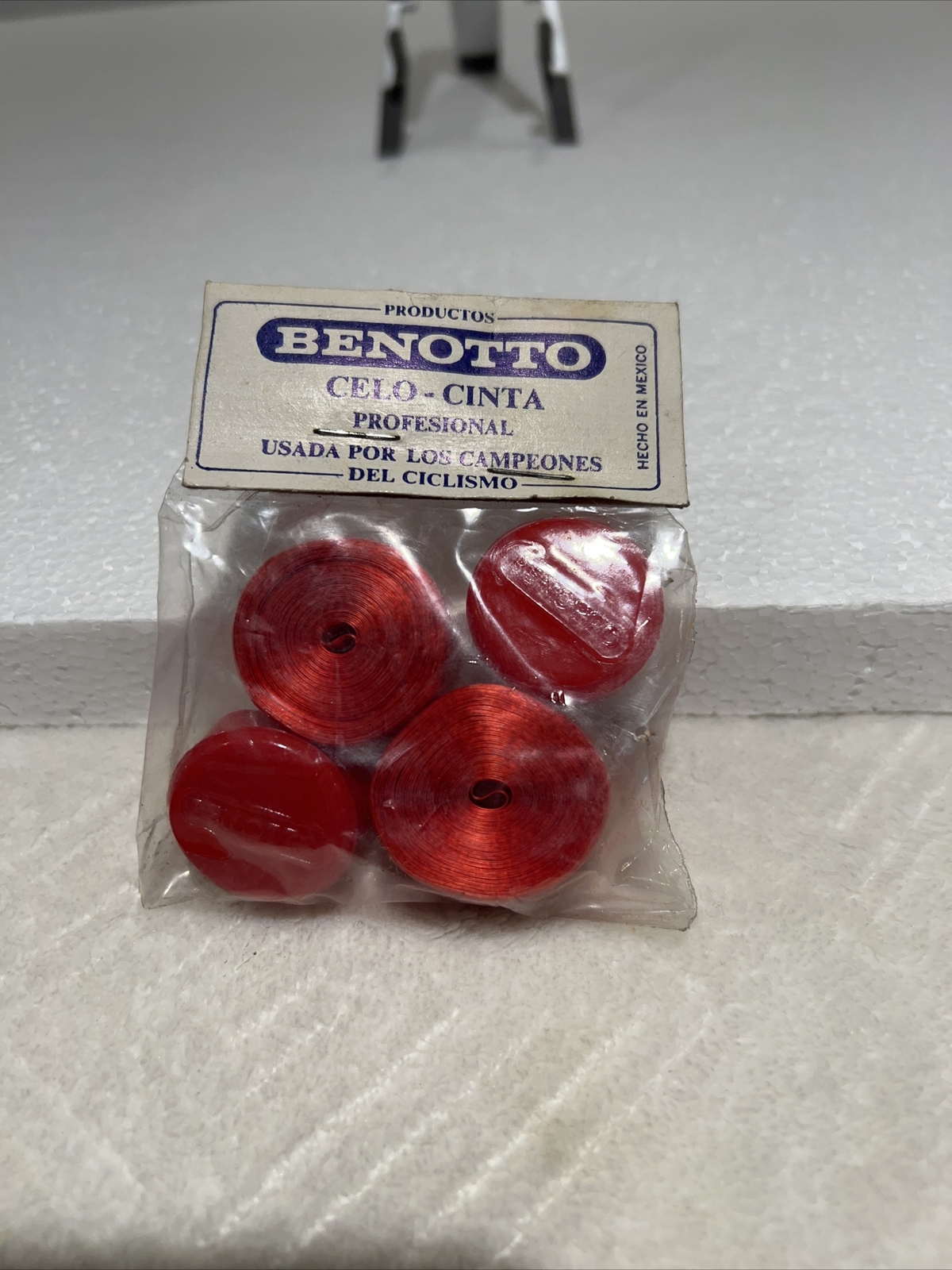 Benotto Red Smooth Road Handlebar Tape NEW/NOS Vintage-NIB