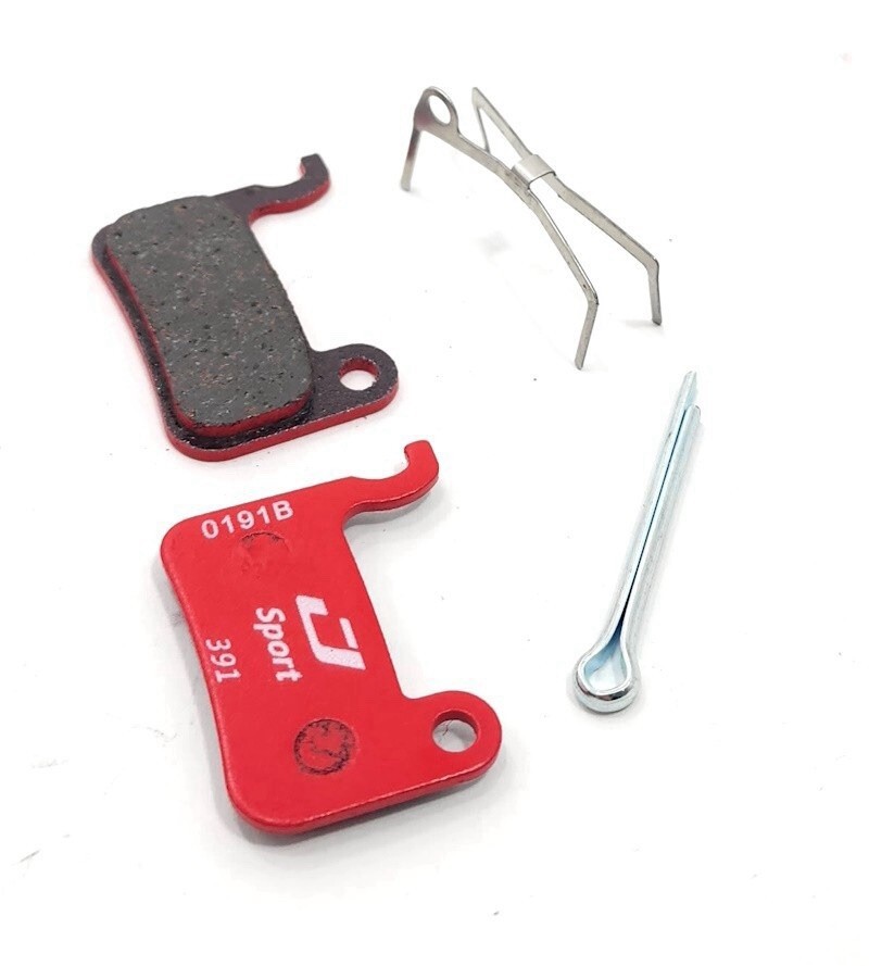 Jagwire Disc Brake Pads Sport Semi-Metallic Shimano Deore, others 2 Pair f16