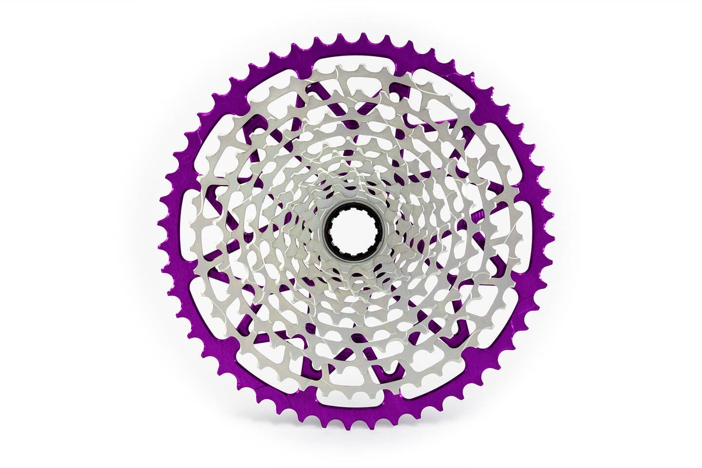 Garbaruk Wide-Range 12-Speed Cassette, SRAM XD, 10-44T, VIOLET