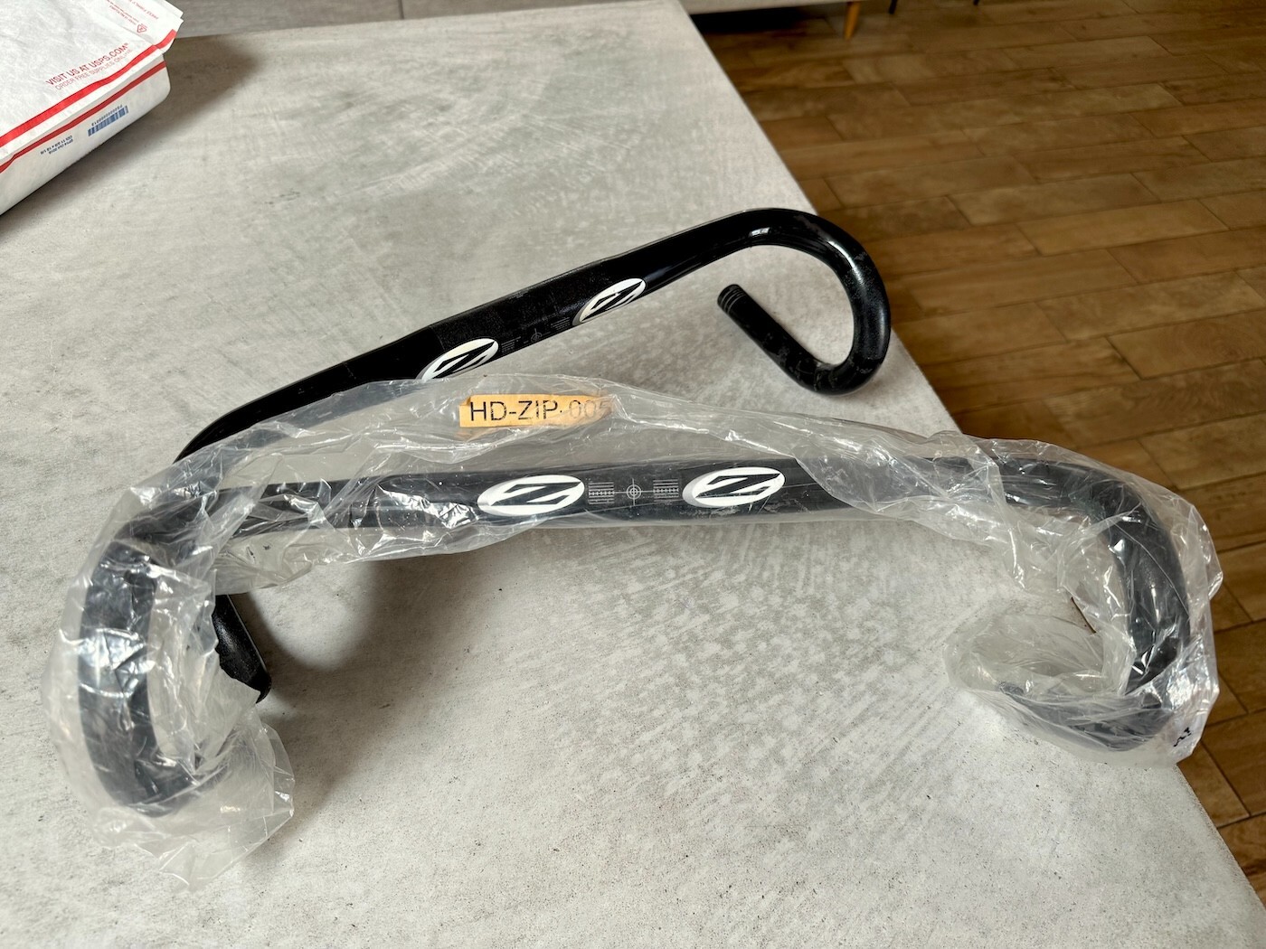 NOS *NEW* Zipp SLC2 TB 440mm C-C 31.8mm 460MM Carbon Handlebar Traditional Bend