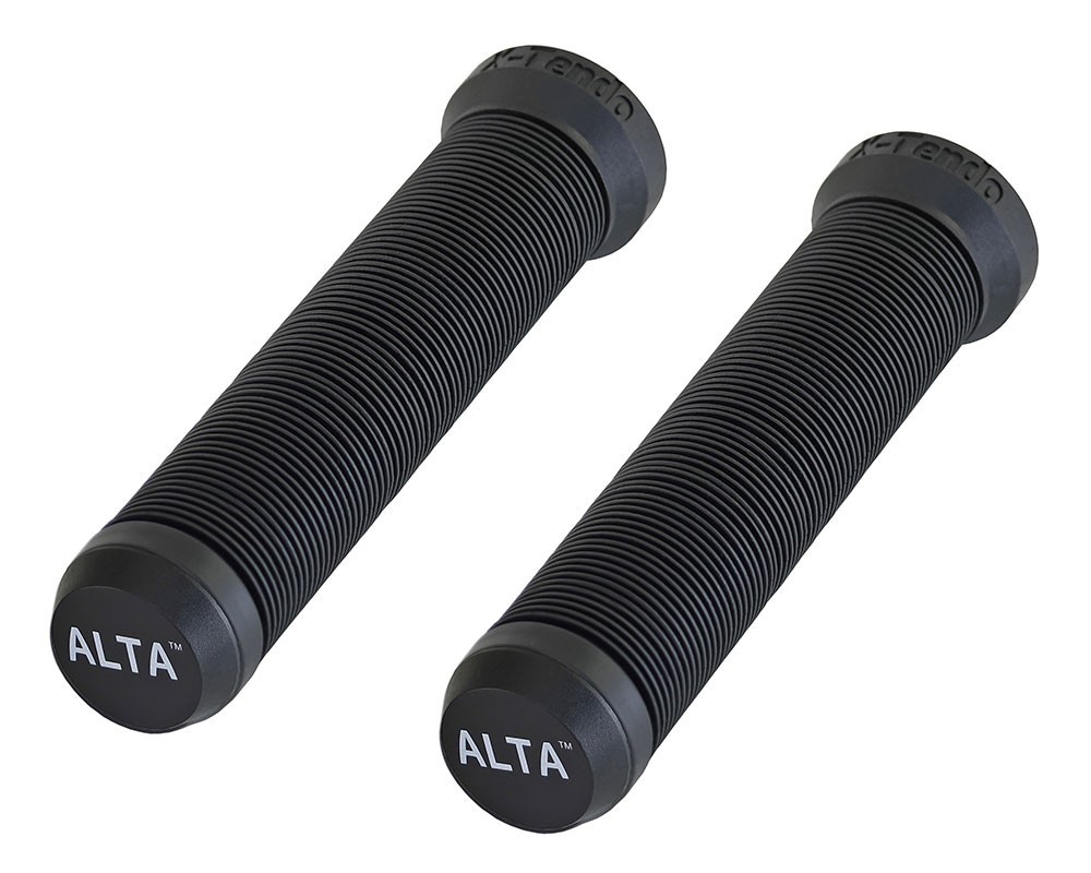 ALTA XTENDO Soft Flangeless Bicycle Grips BMX MTB Hybrid Bike Softie No Flange