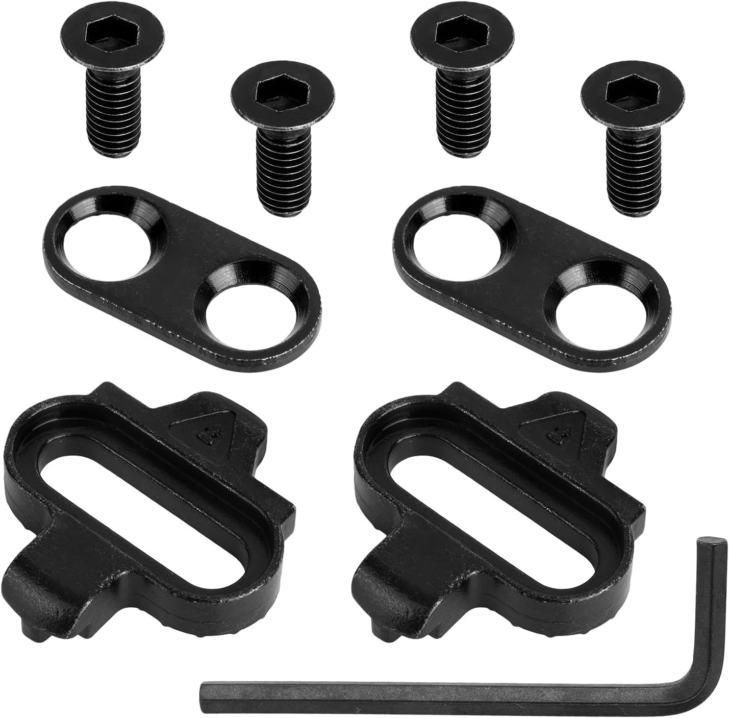 Bike Cleats SPD Compatible SM SH51 MTB Indoor Cycling Spin Shoes Clips Set NEW