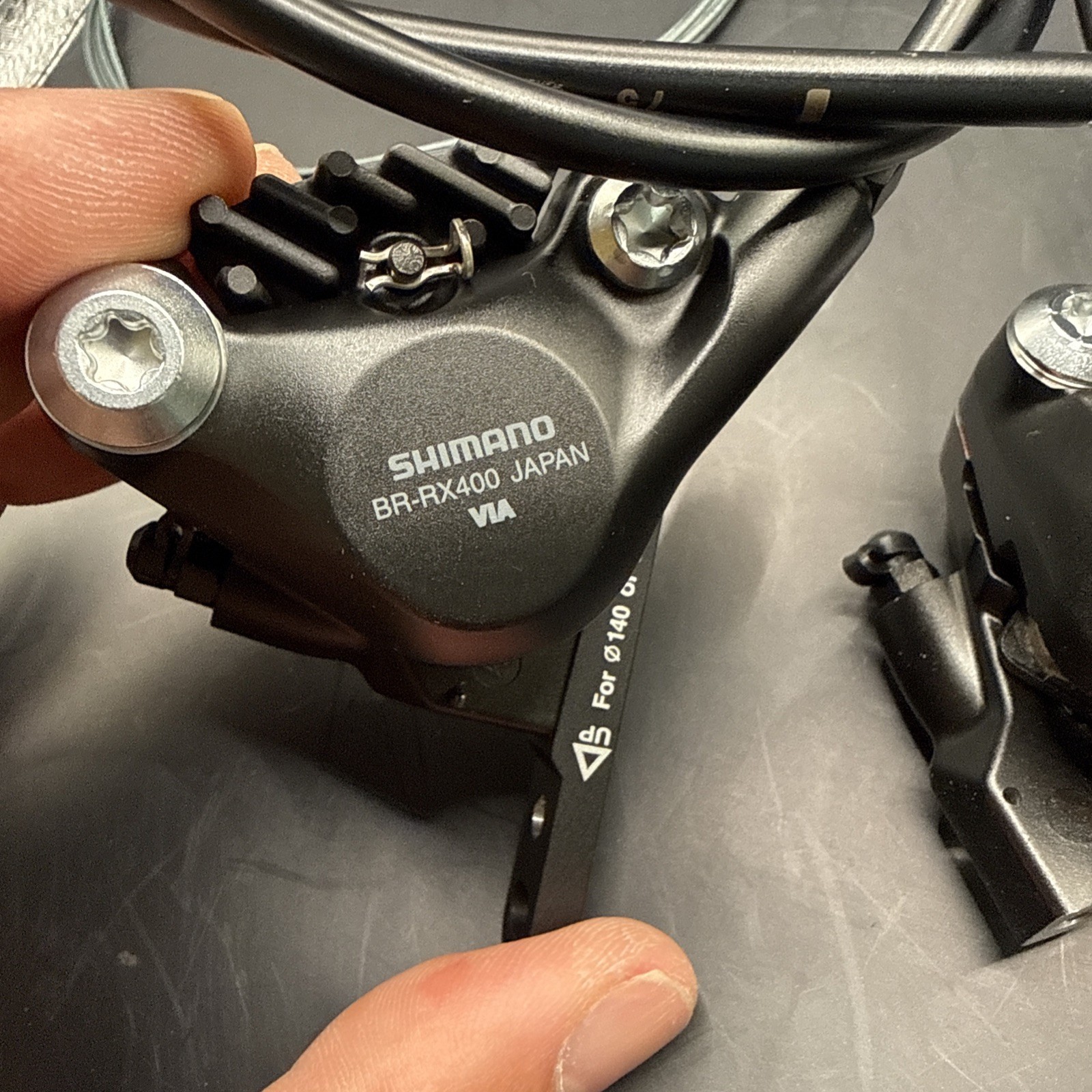 Shimano Grx Rx610/rx400 Shifter Brake Set 2×12 Speed 750/1700mm Lines (9480)