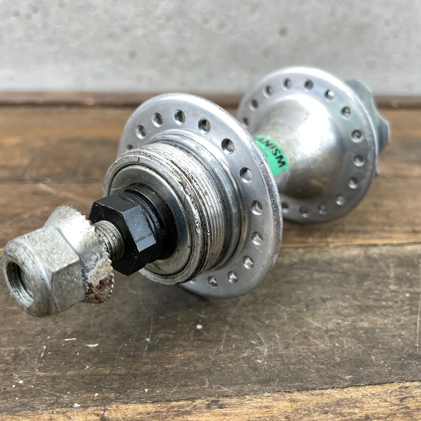 Vintage Maillard Helicomatic Hub 110 mm Nutted Flip Flop Mountain Bike 80s