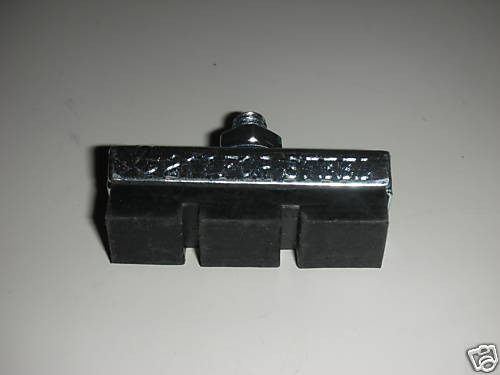 NEW 4-PACK BOLT ON BICYCLE BIKE 10 SPEED BRAKE RUBBER PADS SHOES