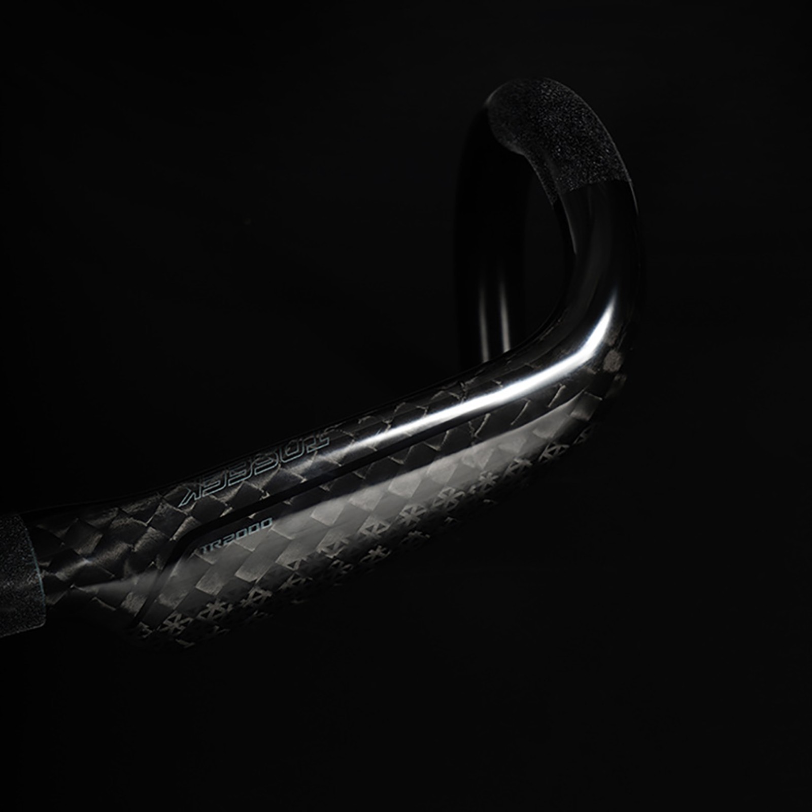 Carbon Fiber Bicycle Handlebar 8K Glossy Racing Road Bike Handle Drop Bar 31.8mm