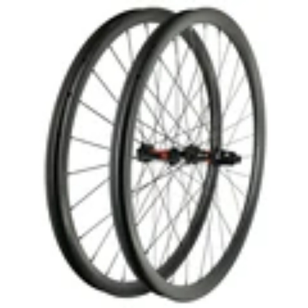 700C Road Bicycle Carbon Rim 25mm Wide 88mm Deep Clincher Tubeless 16-32Holes