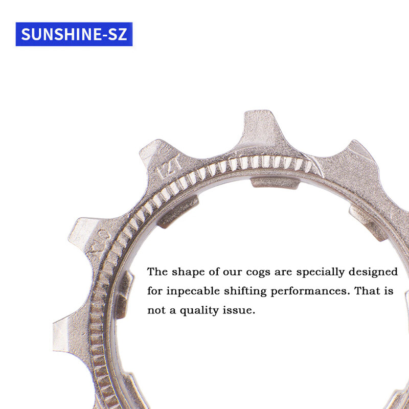 Sunshine MTB 8/9/10/11/12s HG Cassette Sprocket Wheel Lockring Cogs 11T/12T/13T