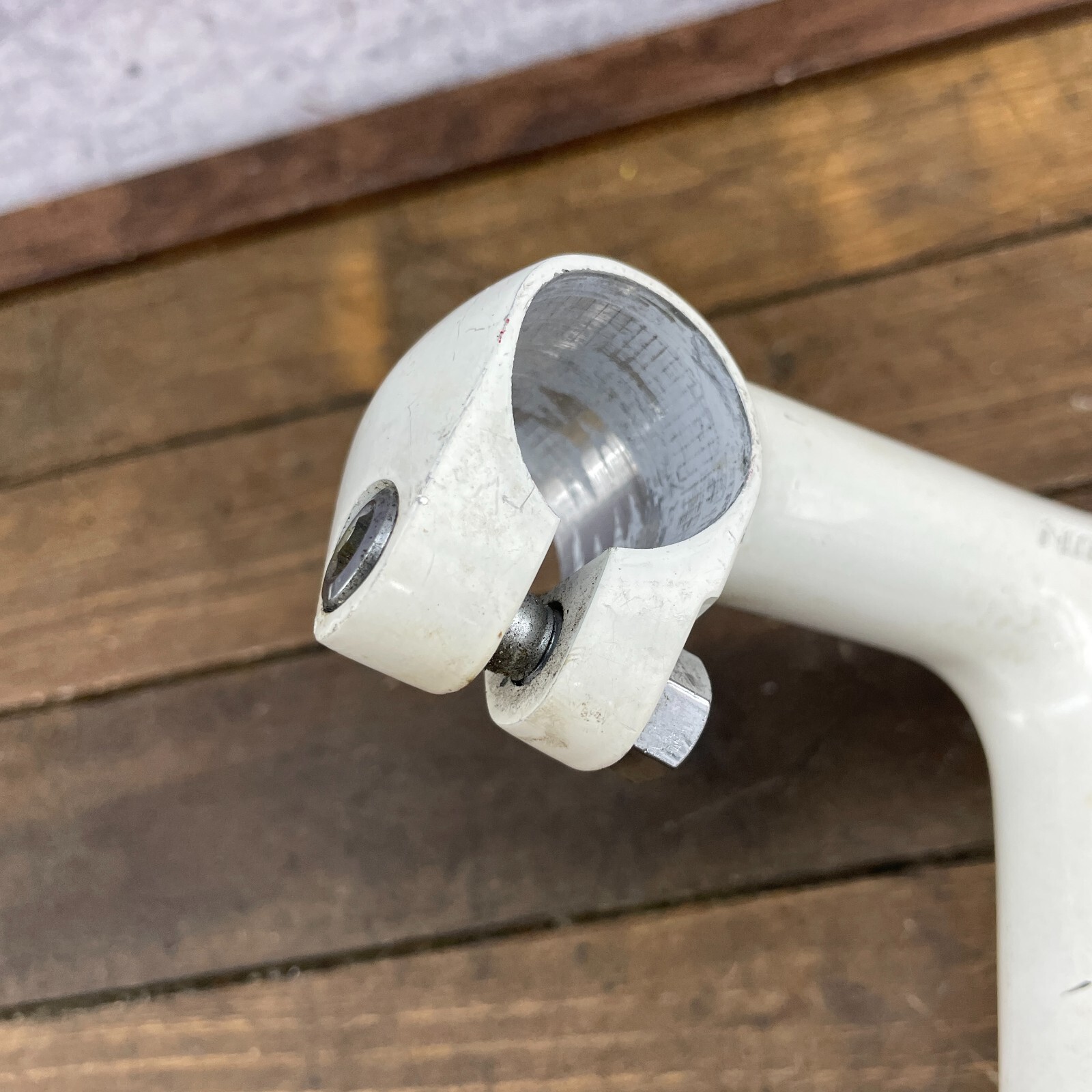 Vintage Nitto Stem 90 mm 26.0 mm White Lightning 22.2 mm 1in Quill 80s Alloy