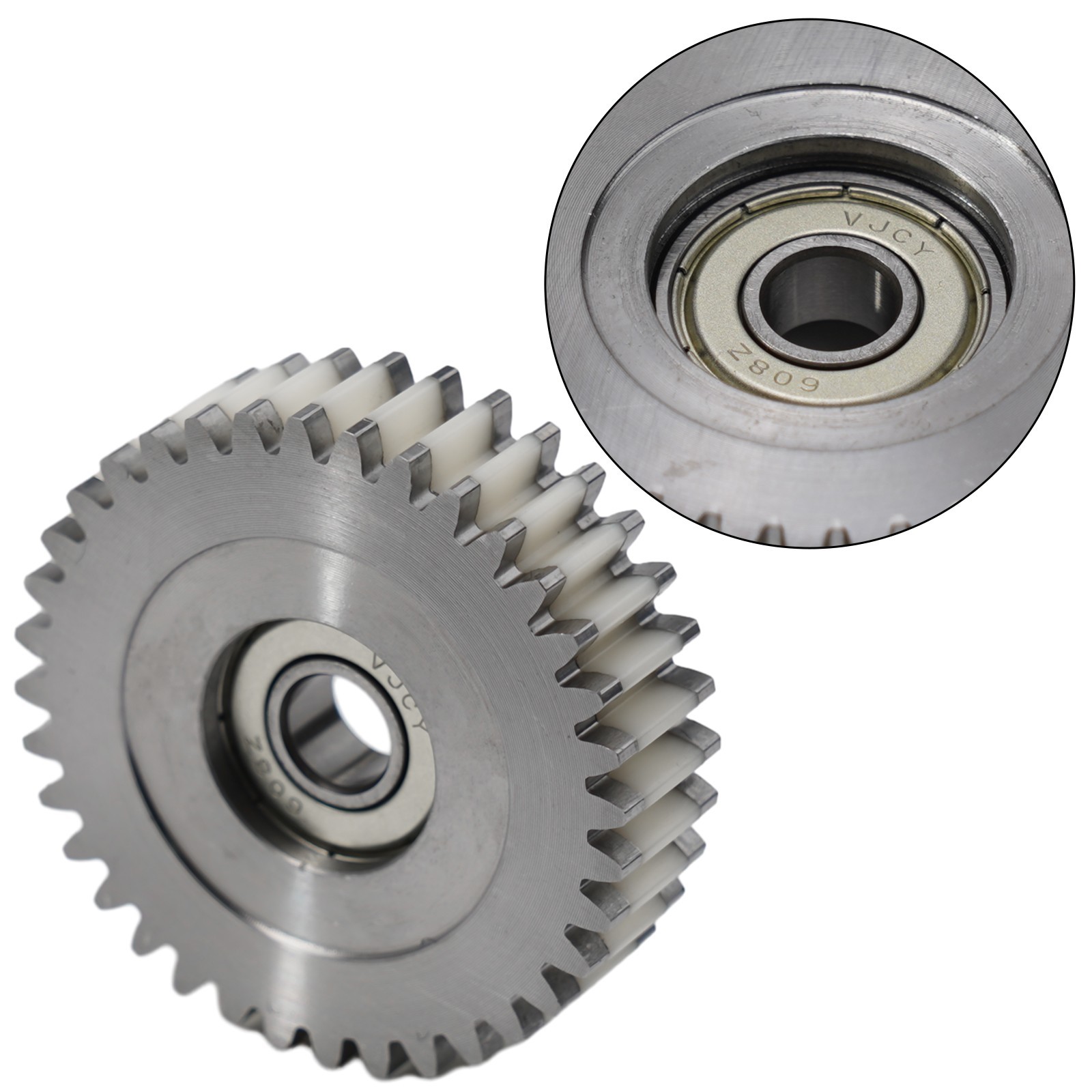 Noise Reduction 36T Gear for Bafang 250W/500W High quality Nylon+Steel Material