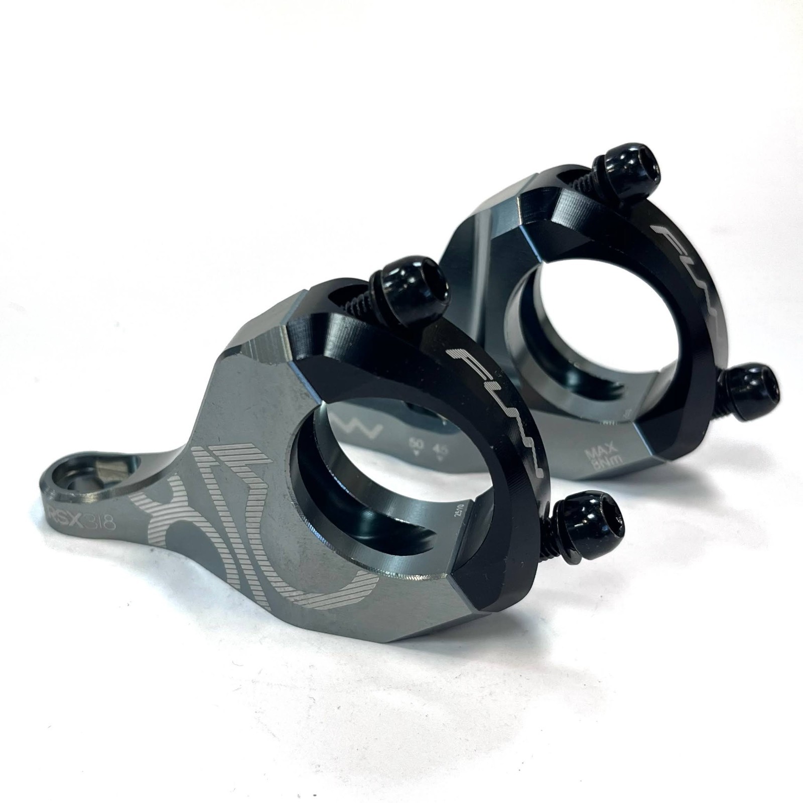 Funn RSX Direct Mount Stem (31.8mm Bar Clamp, 30mm Rise, Gray) -Lightly Used