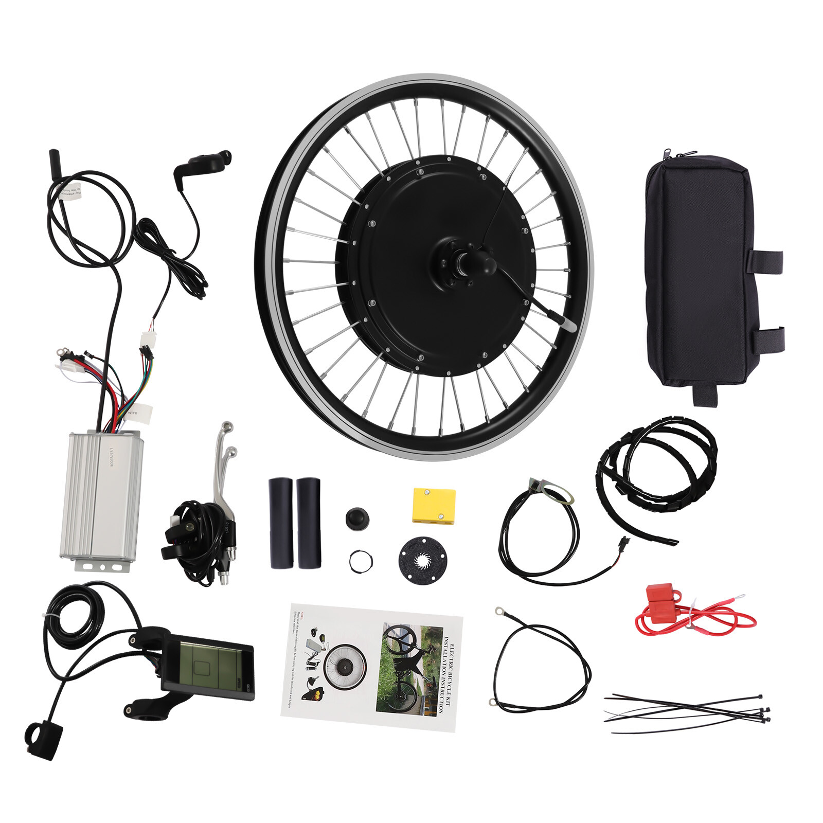 36V 500W Electric Bicycle Motor Conversion Kit Front Wheel E bike Hub Motor Kit