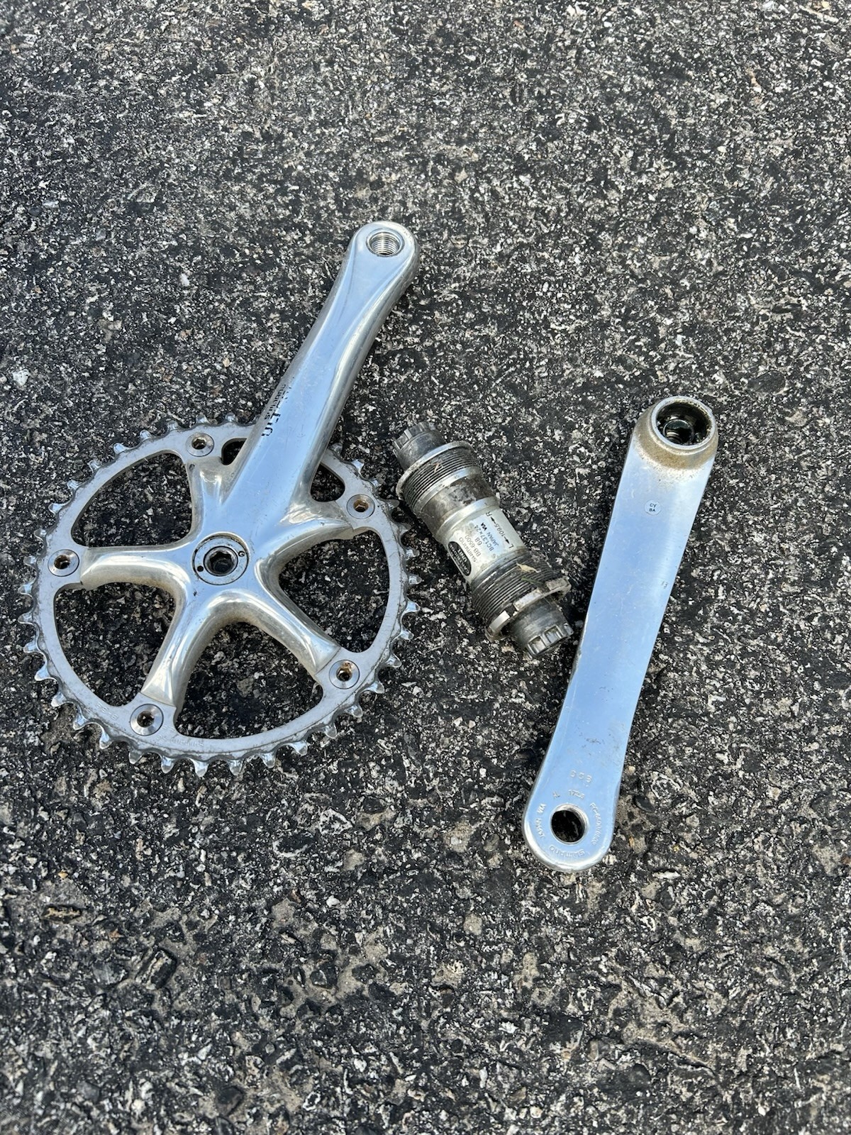 Ultegra Crankset 172.5 mm FC-6500/6503 with bottom bracket