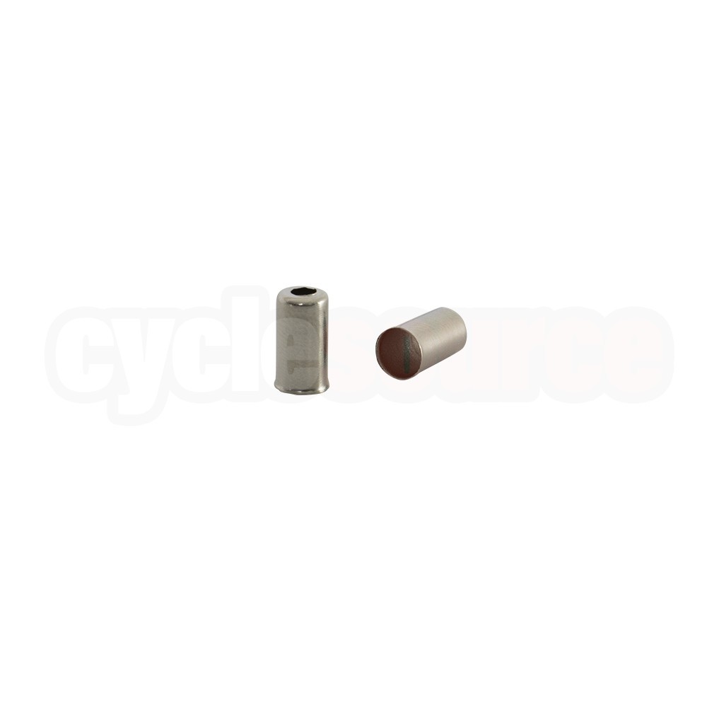 ENIX Bike Bicycle Brake Cable Housing Ferrule 5mm Chrome 100PC/PACK