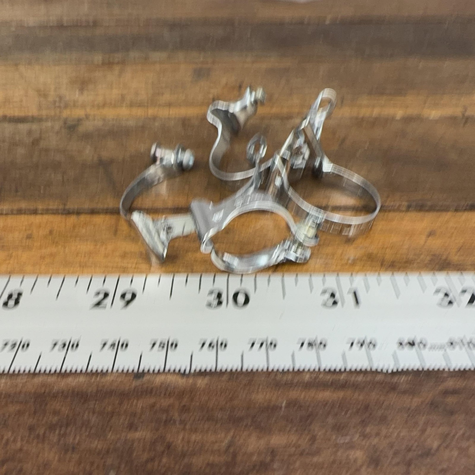 Vintage Shimano Cable Guides Clamp On Frame Housing Stops NOS Silver Lot 4