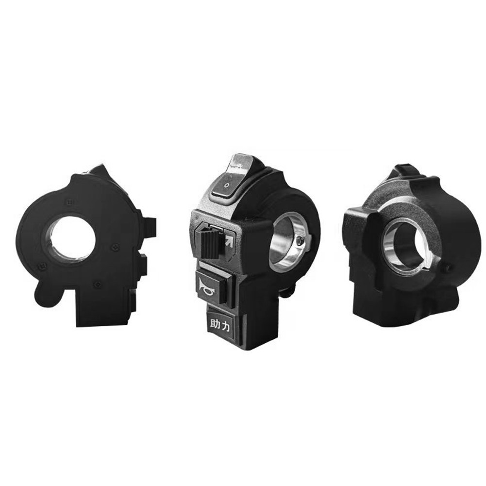 Accessory Bicycle Switch Material ABS Plastic Rainproof Scooter Size 64x78mm