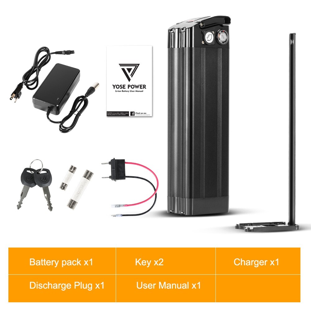48V 15Ah Silverfish Ebike Battery Lithium Battery 1000W Electric Bike Battery