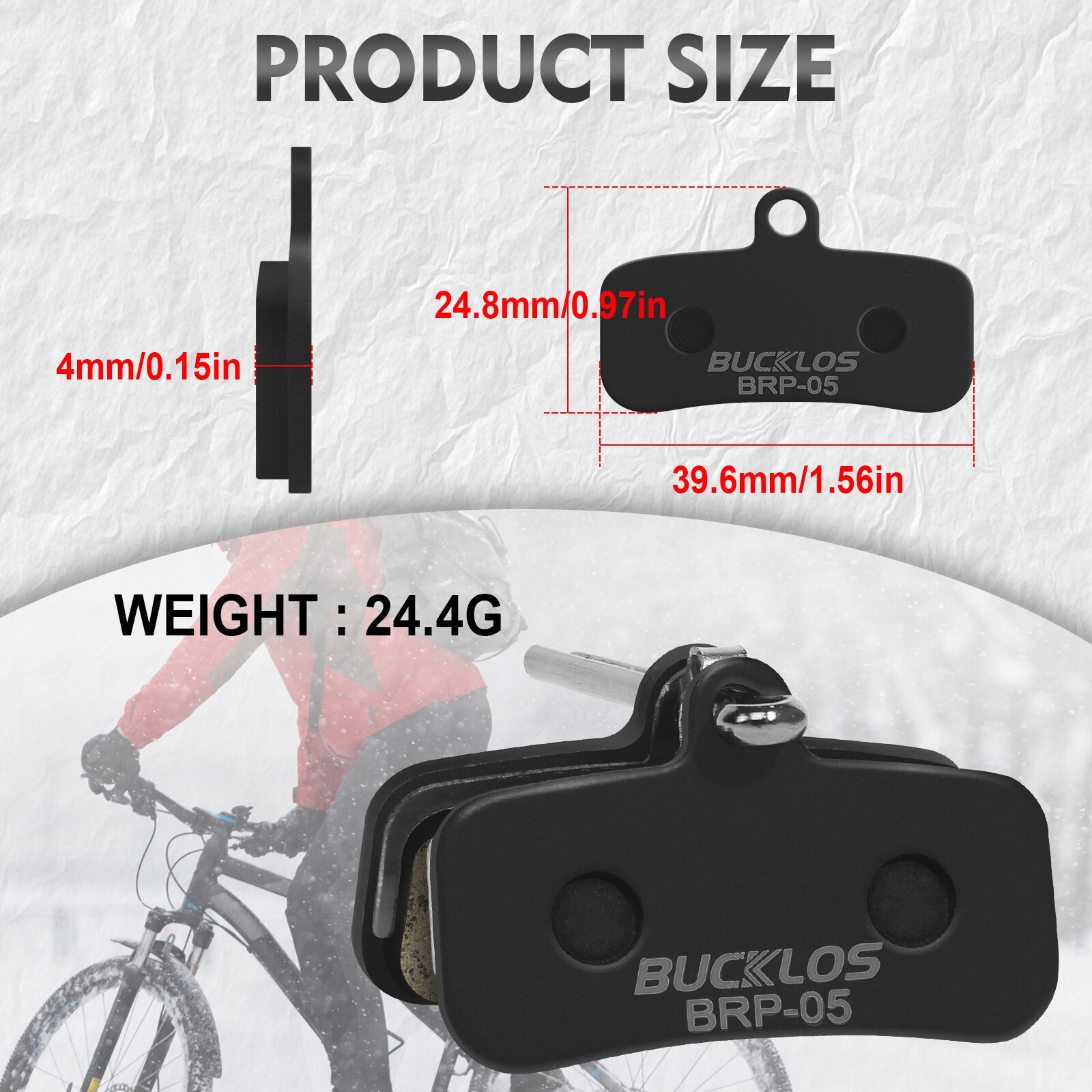 MTB Bike Disc Brake Pad Ceramic/Resin/Sintered-Metal 4 Piston For SHIMANO TEKTRO