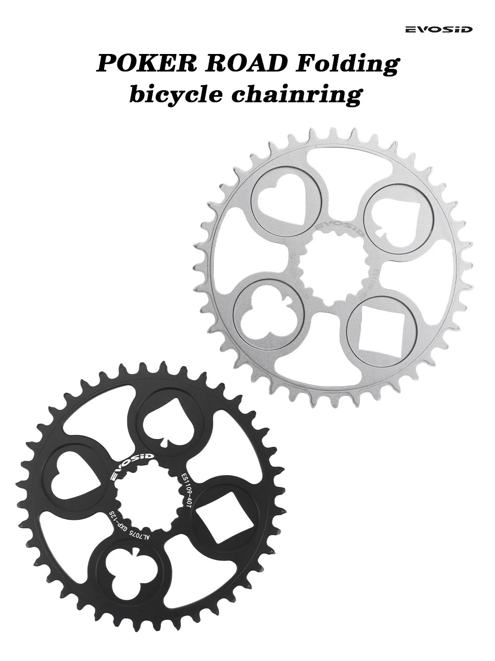 ROAD Bike Chainring 40 42 44T Folding Bike Single Disc Chainwheel 50 52 54 56T