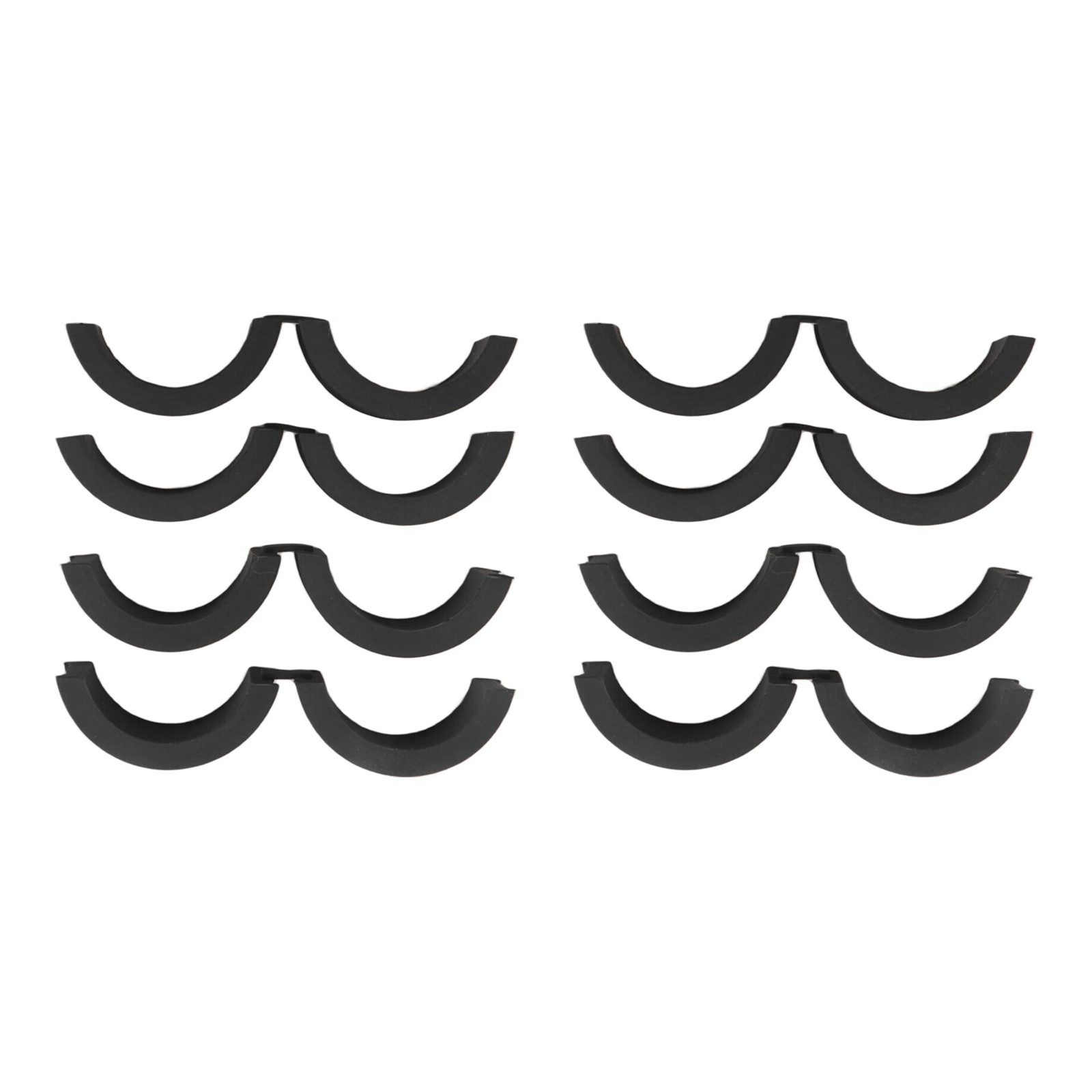 8Pcs Handlebar Silicone Gasket 31.8 To 25.4/22.2 Handlebar Gasket7759