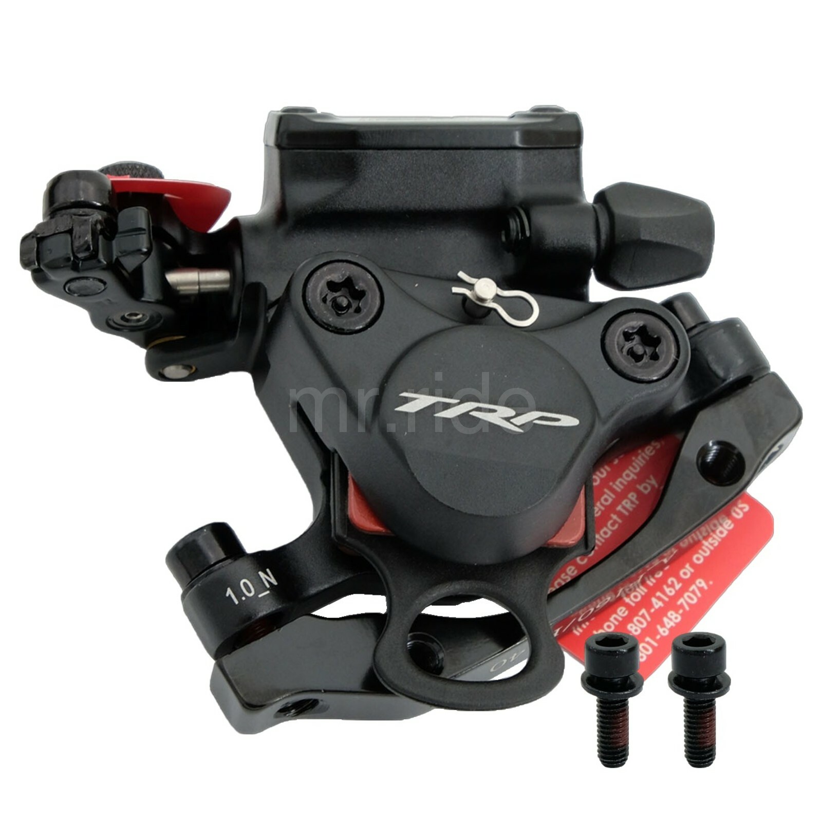 TRP HY/RD Cable-Actuated Hydraulic Disc Brake Black Post Mount 160mm