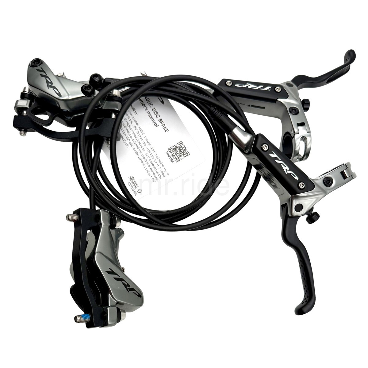 Trp DH-R EVO HD-M846 EMTB Hydraulic Disc Brake Set 4-Piston Front+Rear fit 223
