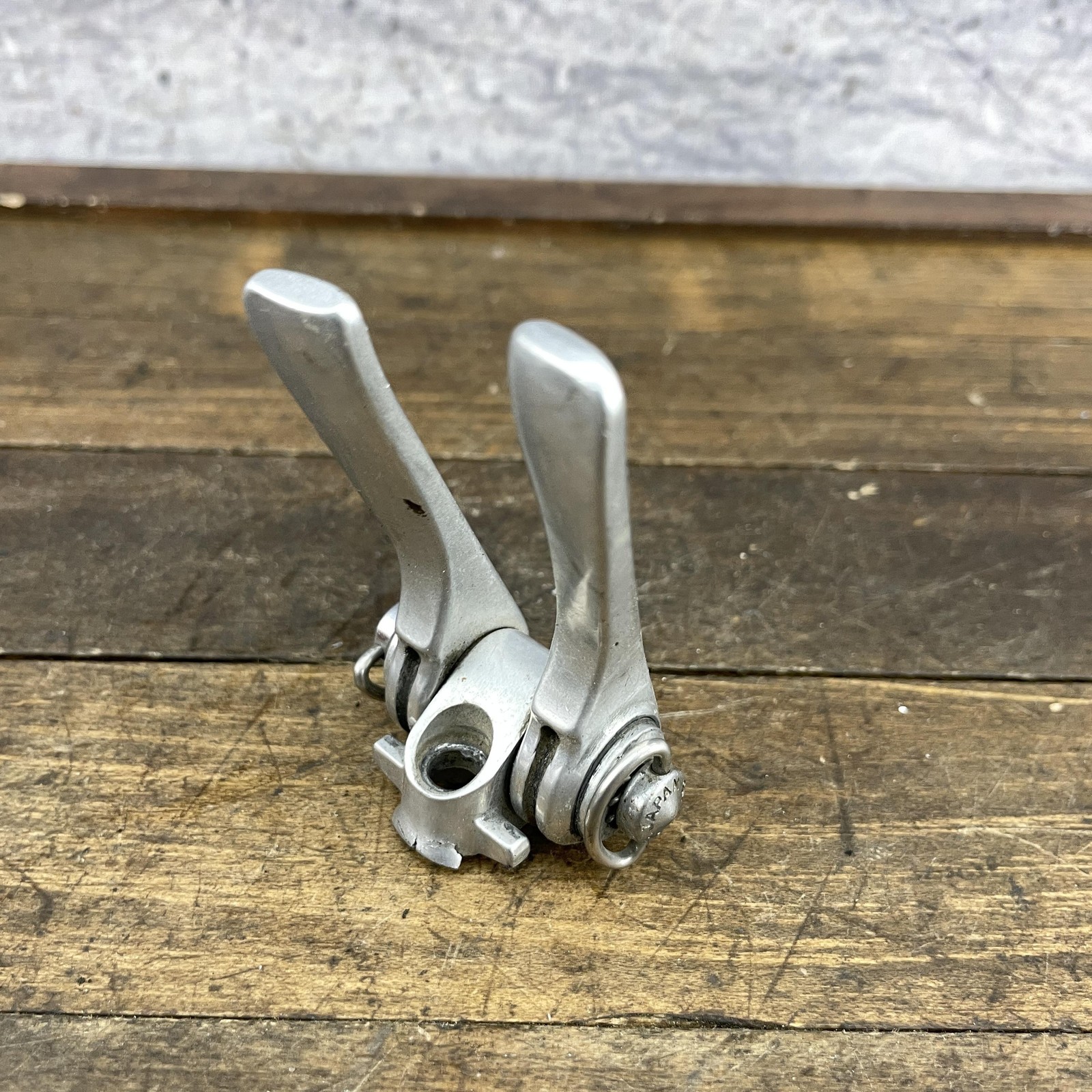 Vintage Suntour Friction Shift Lever Set Single Parts Only Mount Base Cracked