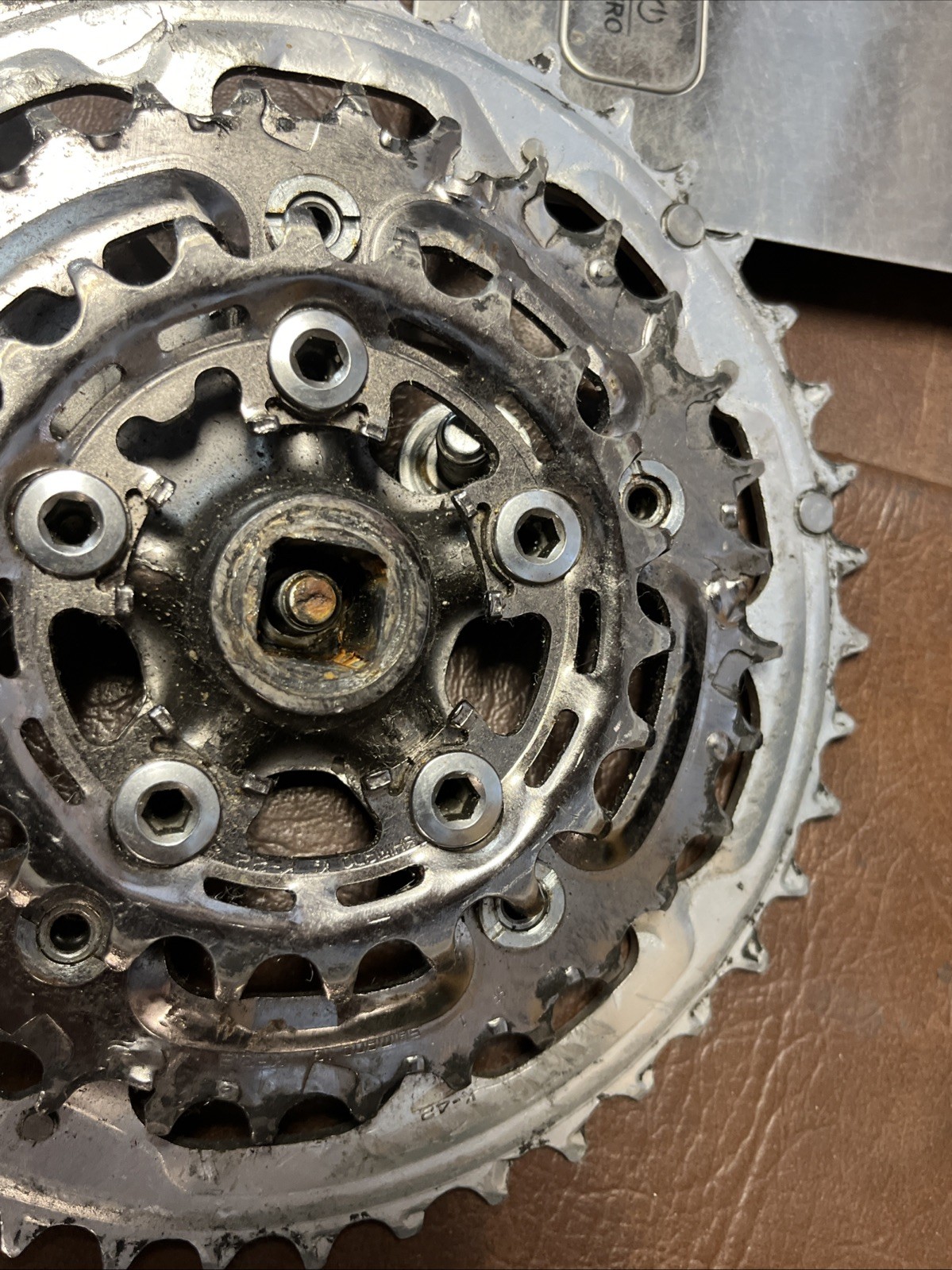 Vintage Shimano STX RC FC-MC33 Crankset 175mm 3x Triple Square Taper MTB