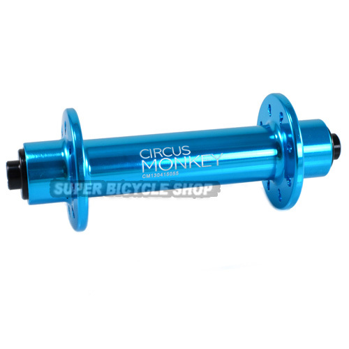 Circus Monkey HRW Road Front Hub,24 Hole, Sky Blue