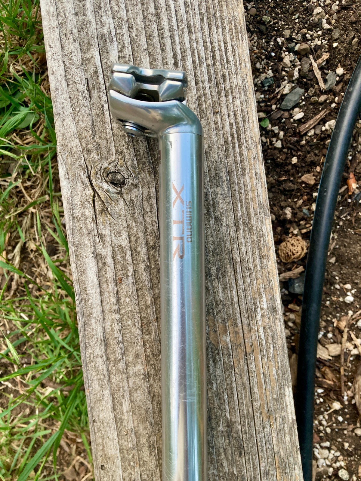Shimano XTR SP-M910 Seatpost 27.2mm Silver 330mm