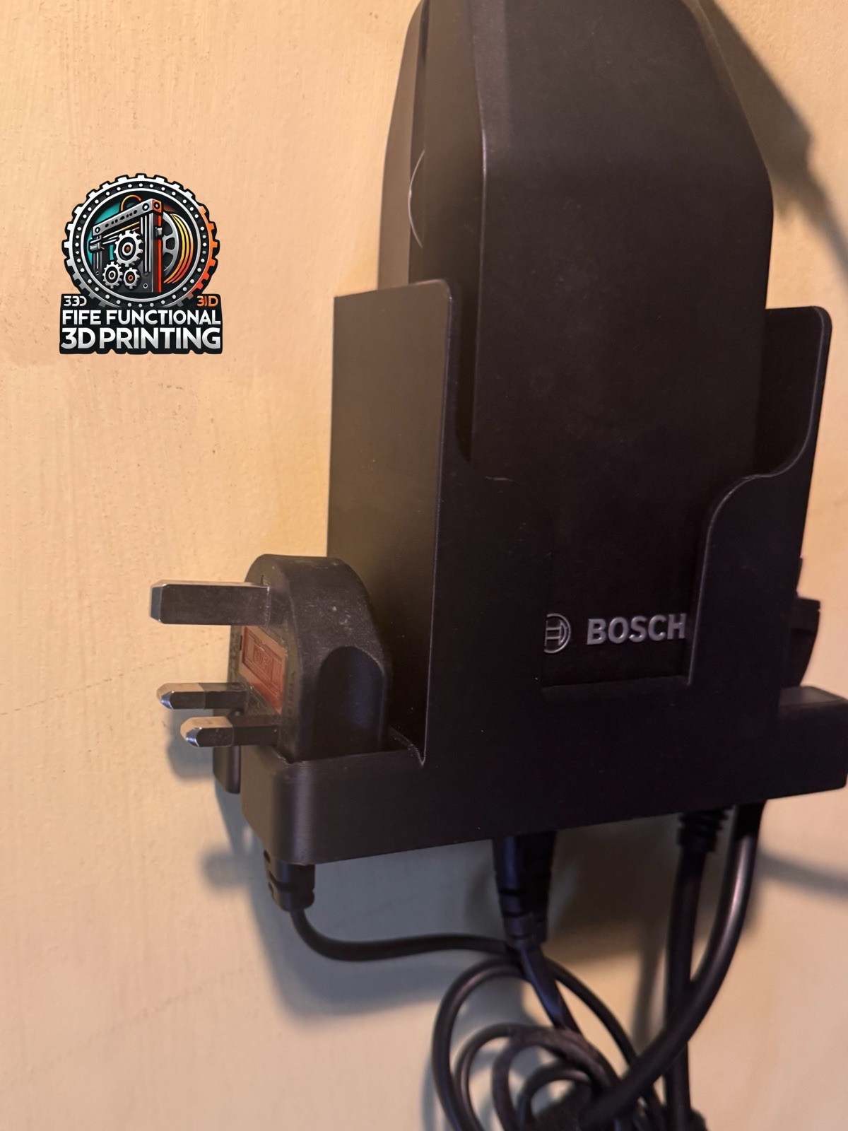 Bosch 2A Battery Charger Wall Mount – BPC3200 Cube, Haibike, Orbea, Trek, Scott