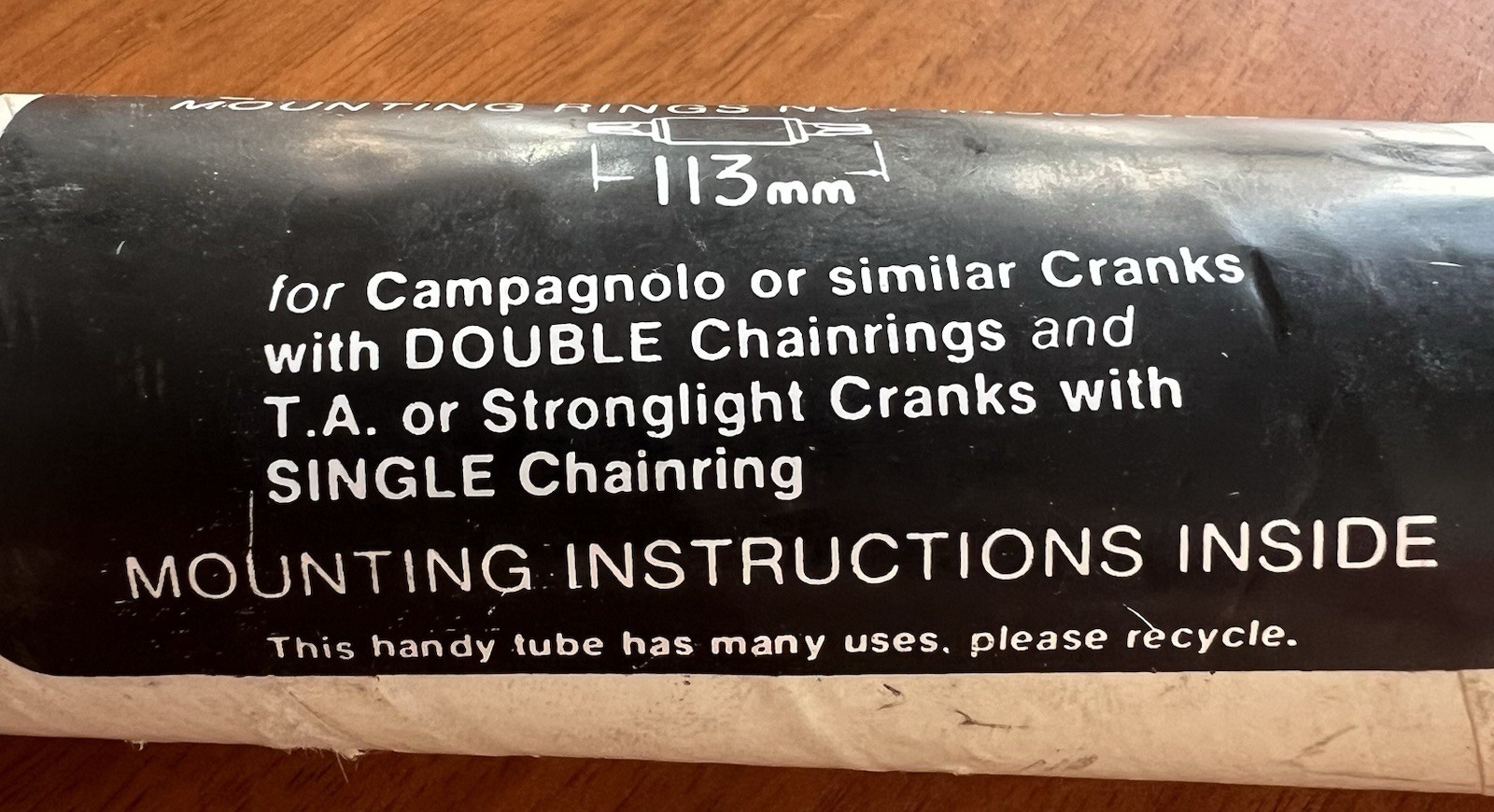 Vintage – Phil Wood 113mm Square ISO Tapered Bottom Bracket