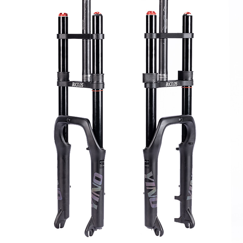 BUCKLOS YINO20 20” Suspension Air Fork 180mm Travel Snow E-MTB Bike 4.0 Fat Tire