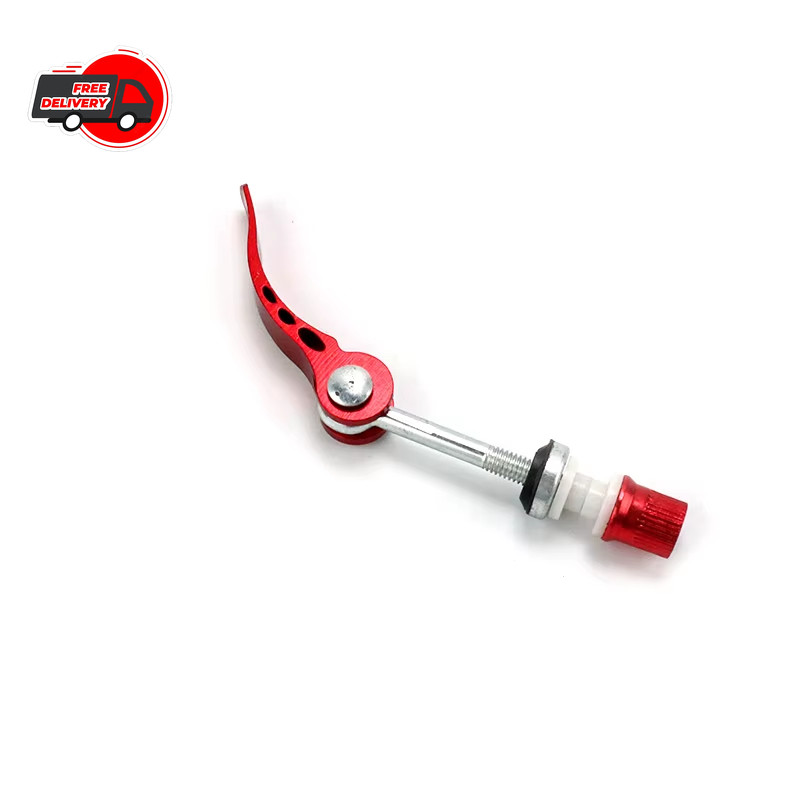 Aluminium Bike Seatpost Clamp Quick Release Mtb Seat Tube Bicycle Part