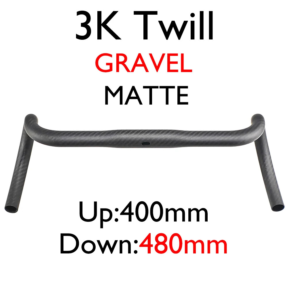 Carbon Gravel Road Bike Drop Bar Internal Di2 Cable Routing 31.8mm Clamp