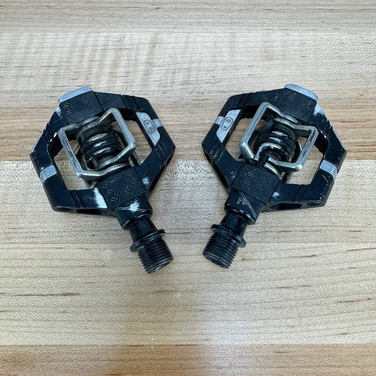 Crankbrothers Candy 7 Steel Spindle Black Clipless MTB Bike Pedals No Cleats