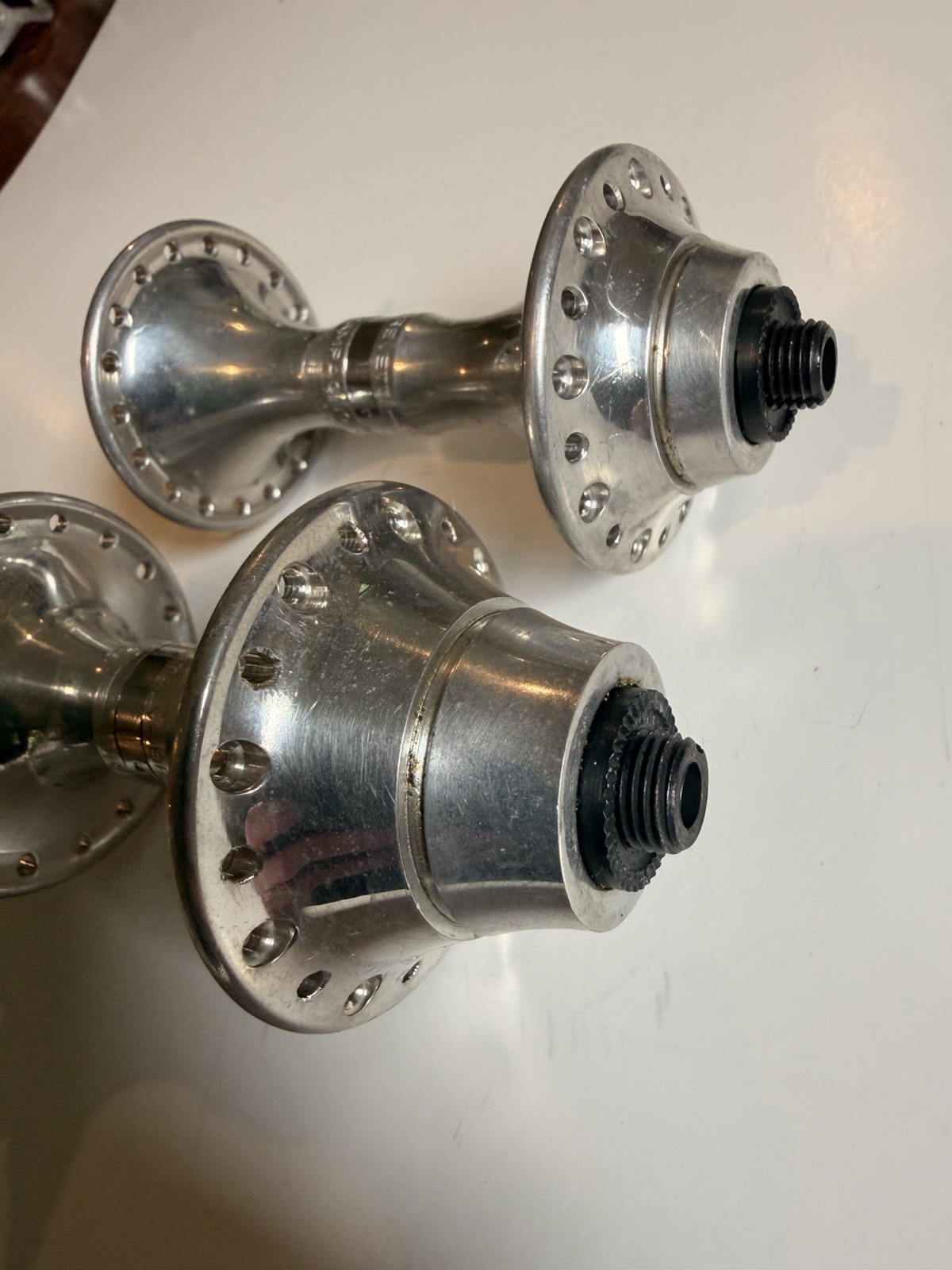 Vintage Campagnolo C-Record Hubset – 36H – 126/100 mm- NOS