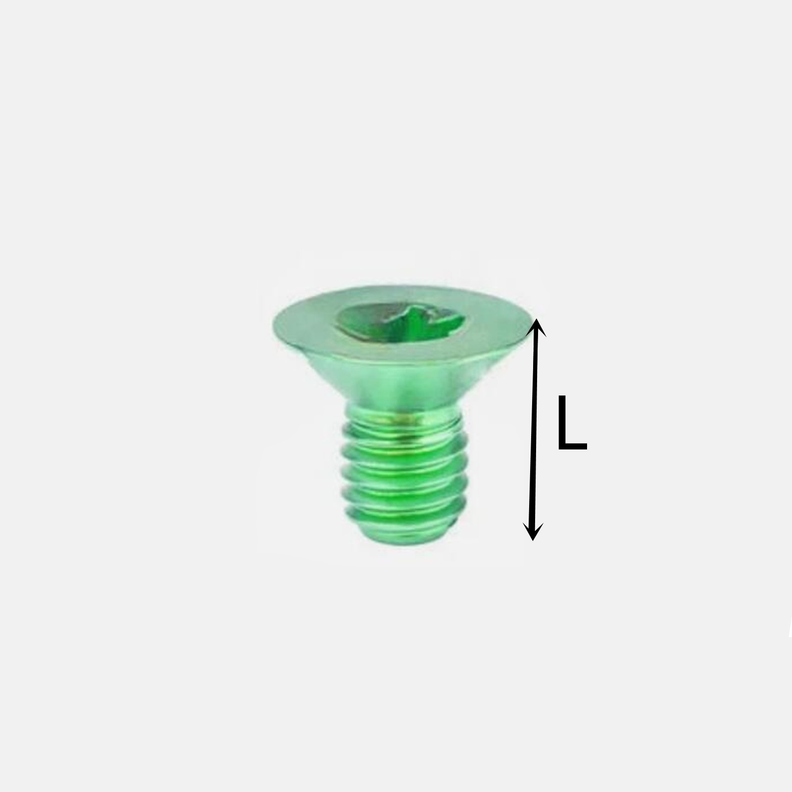 M4x0.7mmTitanium Torx Flat Head Countersunk Bolt Fastener 8 10 12 14 20mm