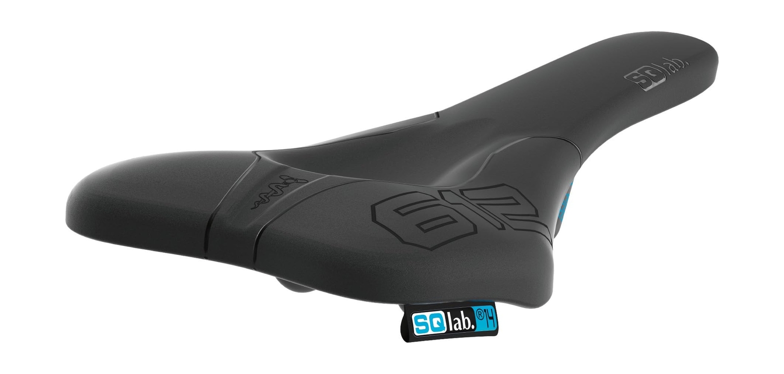 SQlab 612 Ergowave S-Tube, unisex_adult 15cm/5.9″ Black