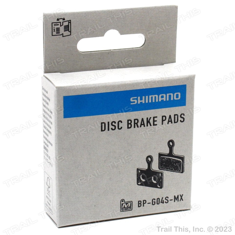 Shimano G04S-MX MTB/Road Disc Brake Pads XTR/XT/SLX/DEORE BR-M985/M785/M666/M615