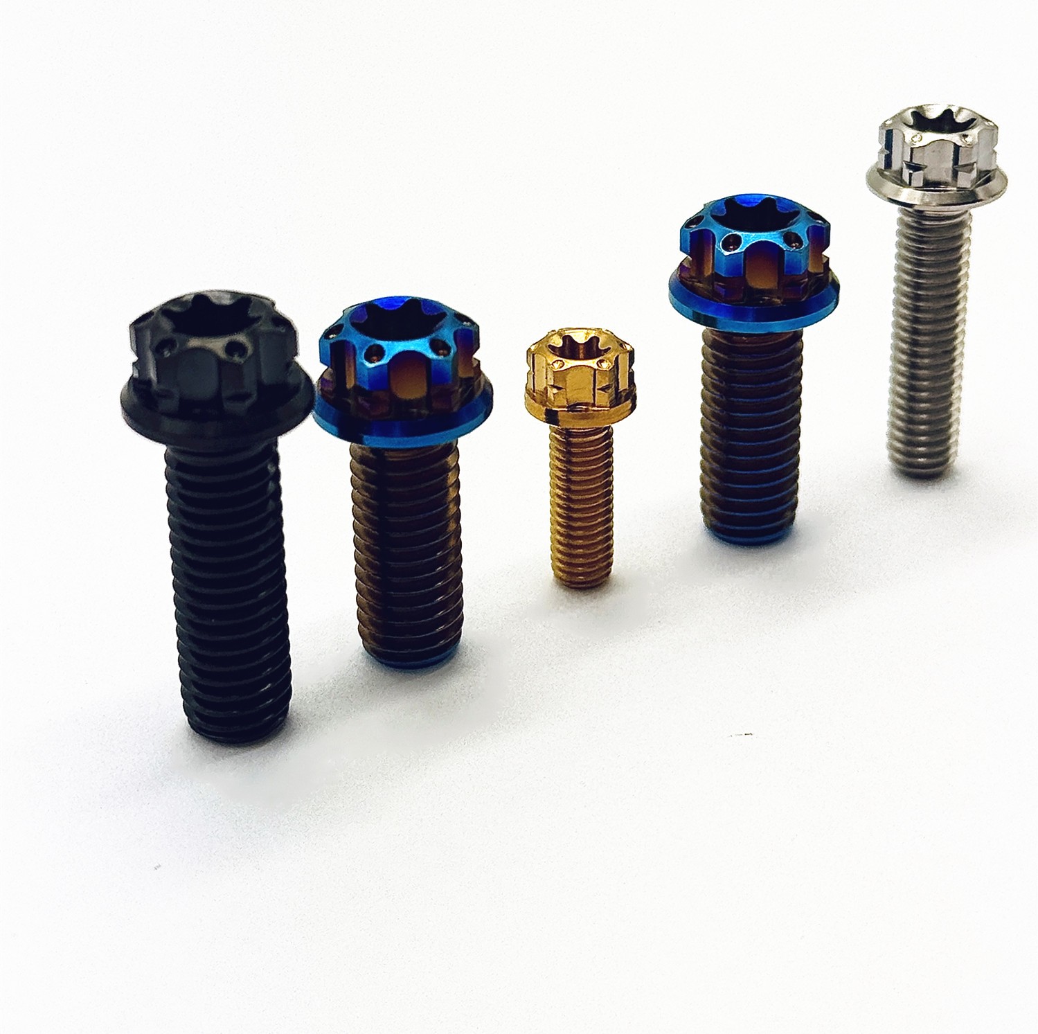 Titanium Bolt Flange Torx Screw Grade 5 For Motorcycle M4 M5 M6 M8