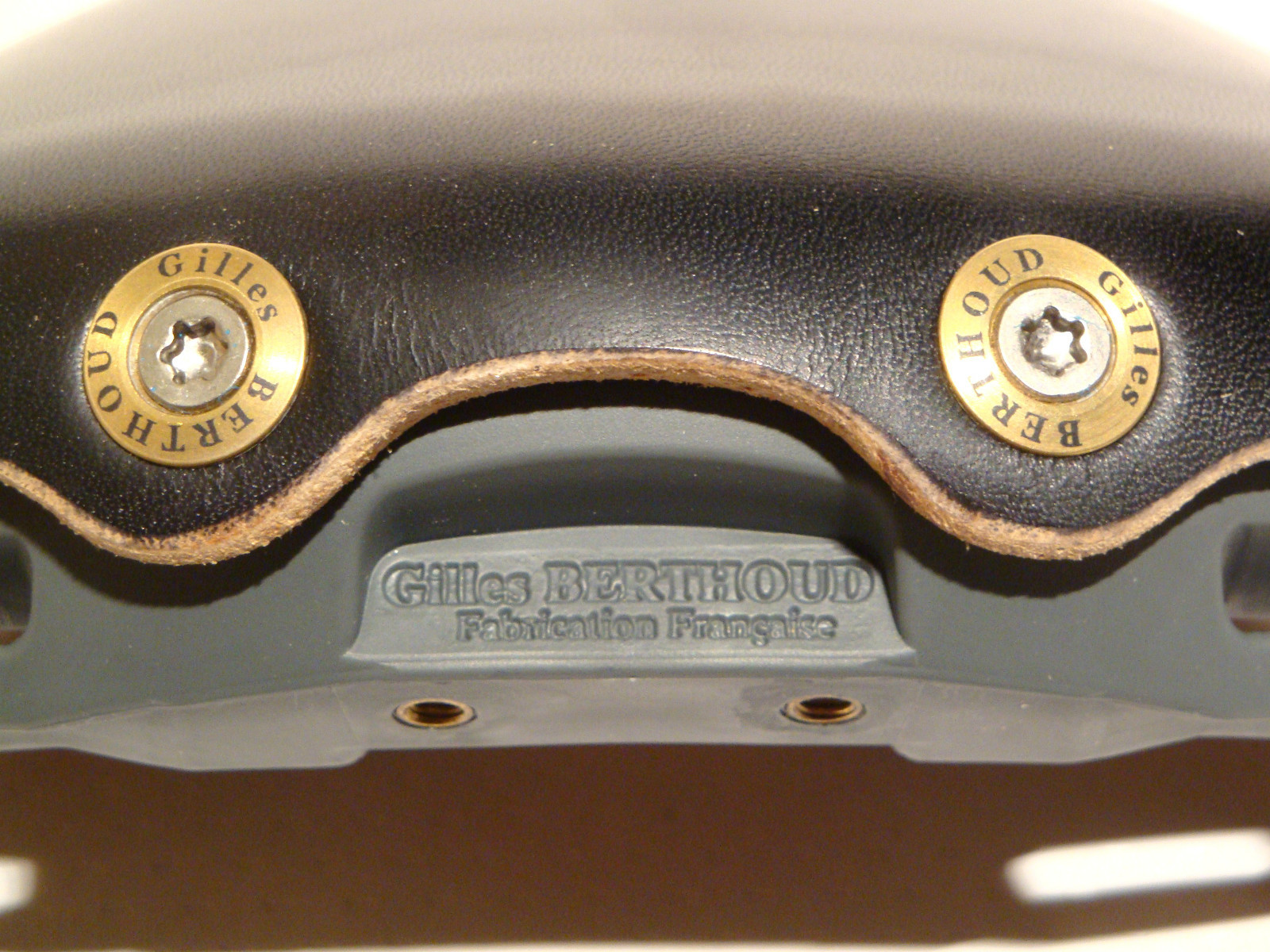 NEW GILLES BERTHOUD SADDLE SEAT ASPIN BLACK MADE IN FRANCE IDEALE BROOKS