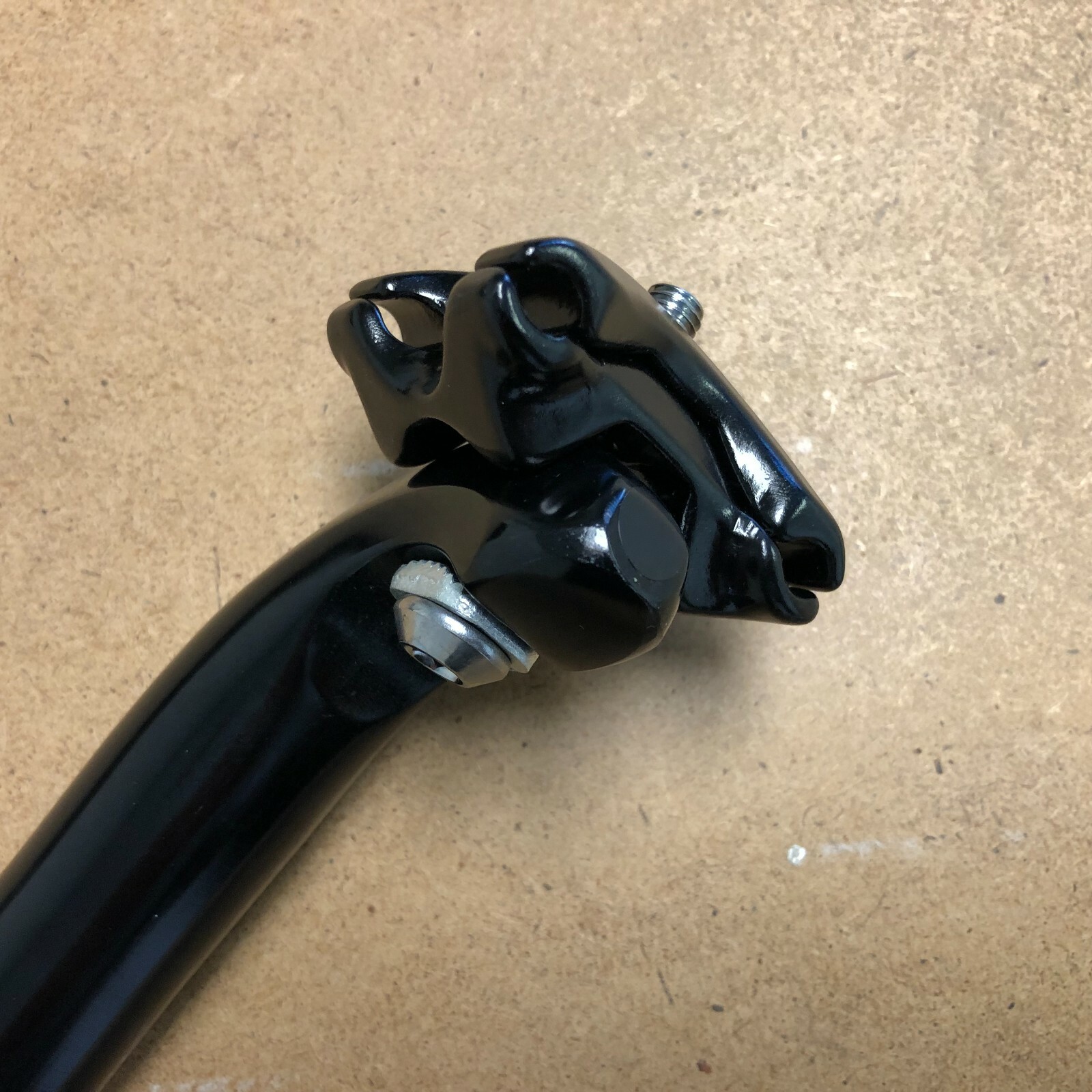 New Kalloy Bicycle Alloy Seat Post 25.4 – 27.2mm Length 350mm Anodized Black