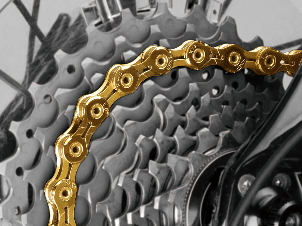 KMC X11/X11SL/X12 11/12 Speed Gold MTB Road Bike Chain 118/126 Links For Shimano