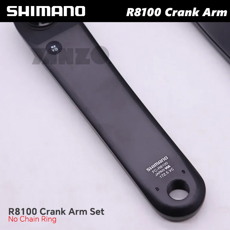 Shimano Ultegra R8100 12 Speed 165/170/172.5/175mm Crank Arm No Chainring-OE