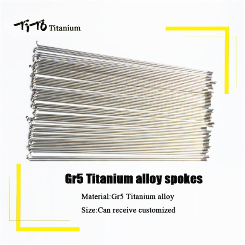 32/36/44/64pcs MTB Road Bike Wheelgroup Titanium Alloy Bicycle Spokes 180-300mm