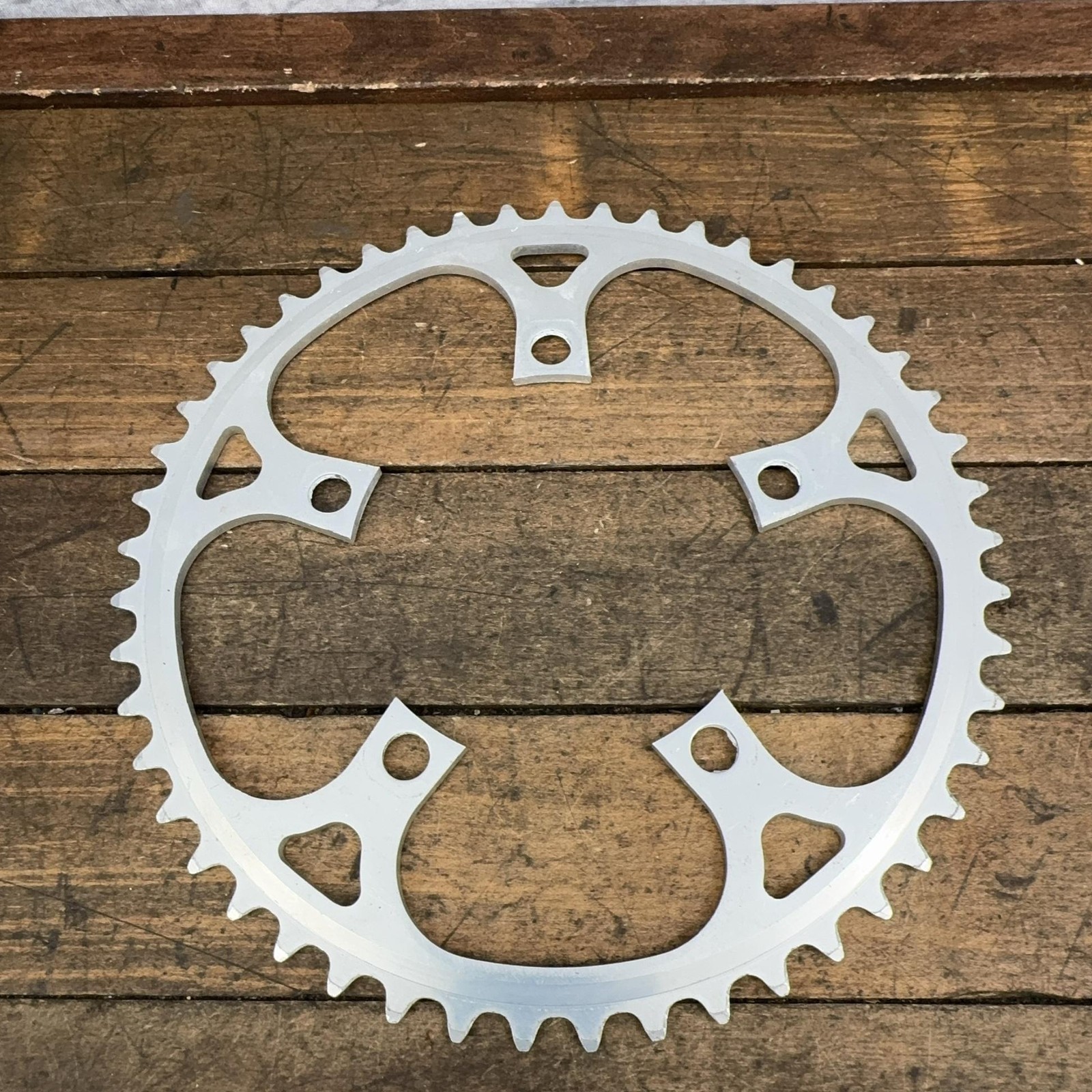 Vintage Sugino 49T Chainring 110 BCD 5-Arm 49t Silver Aluminum Road Bike