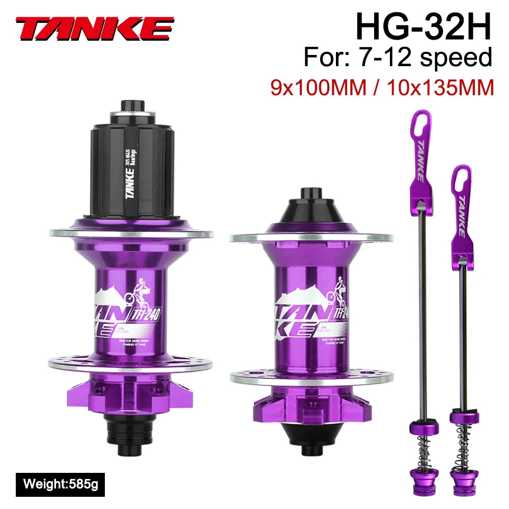 MTB 120 Click Hub 6 NBK Bearing Bike Front Rear 32 36 Holes Disc Brake QR Bicycl