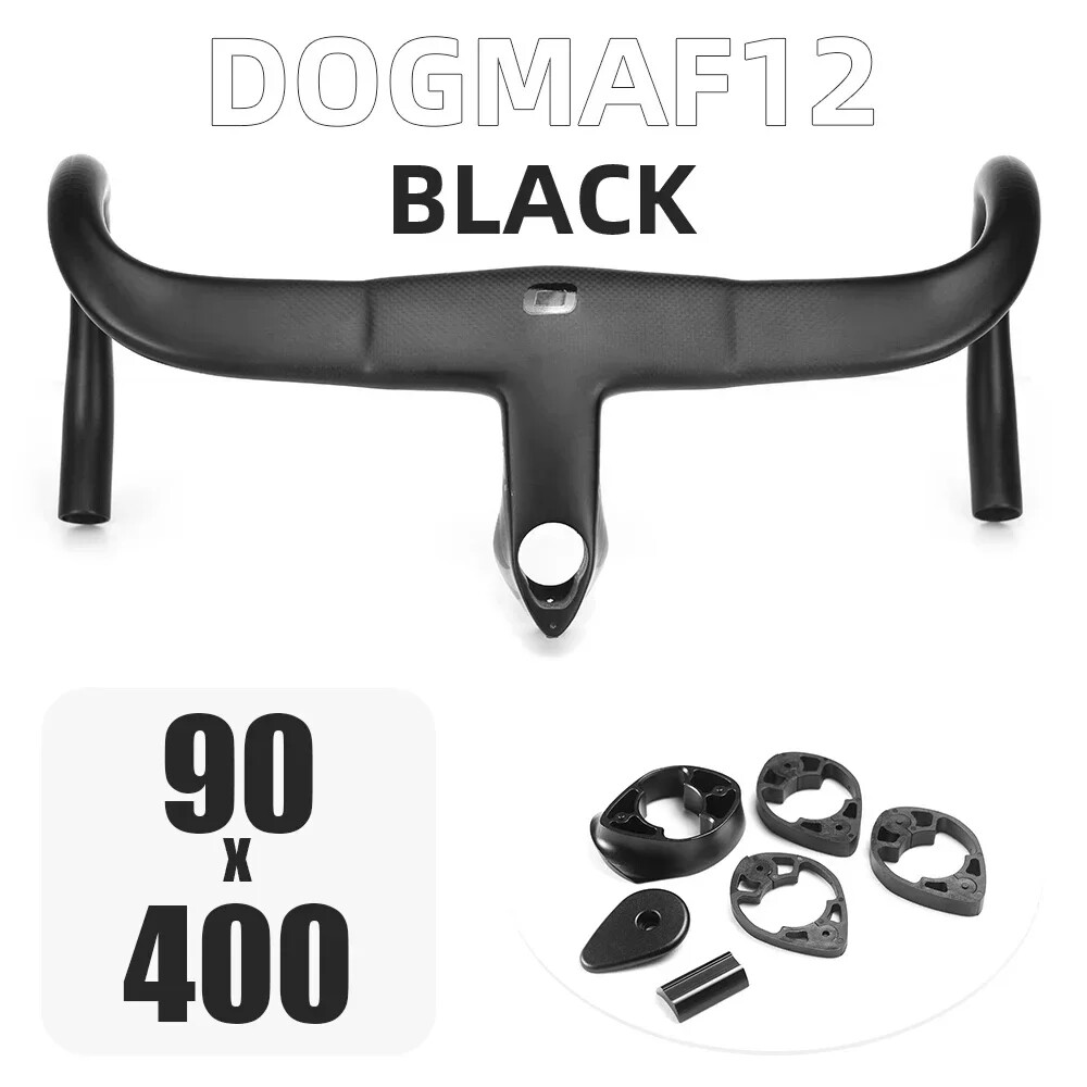Road Bike Integrated Handlebar with Mount Bike Accessories 380/400/420/440mm