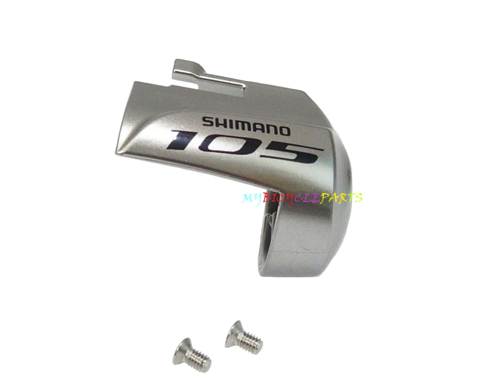 Shimano 105 ST-5800 Right Hand Lever Name Plate w/ Fixing Screw Silver